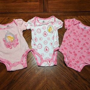 Sleeping Beauty onesies